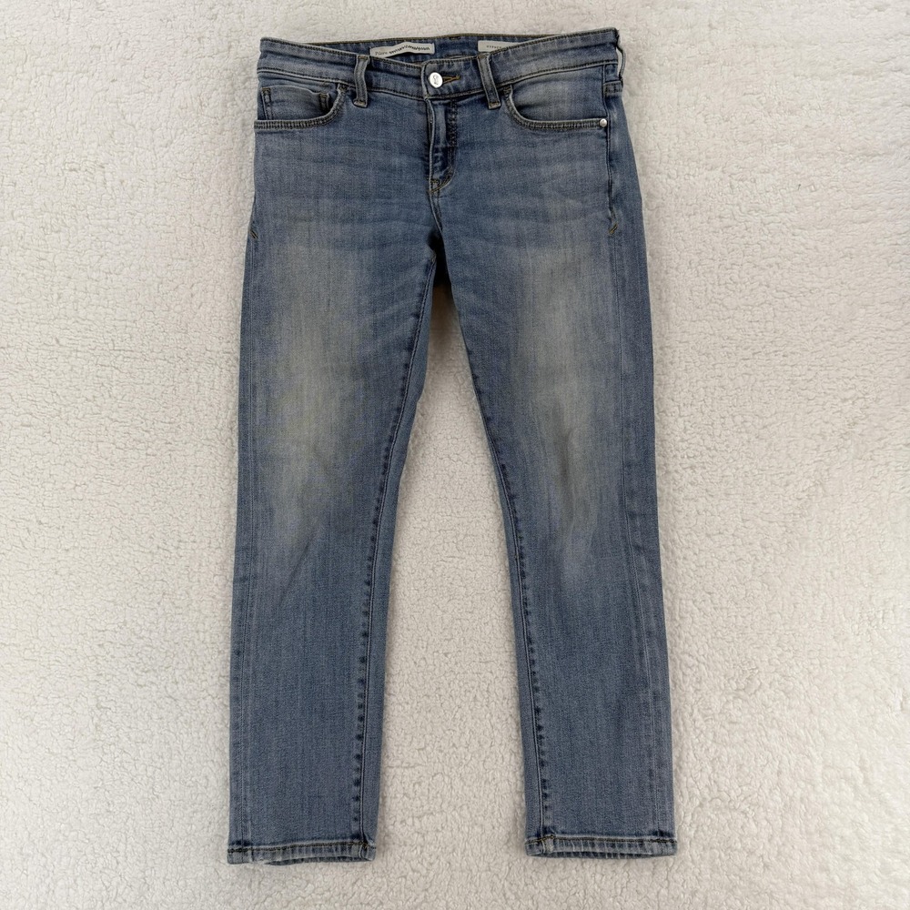 Pilcro And The Letterpress Jeans Womens 27P Blue Hyphen Petite Skinny Denim‎